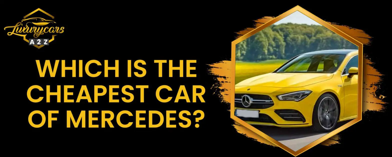 Qual è l'auto Mercedes più economica?