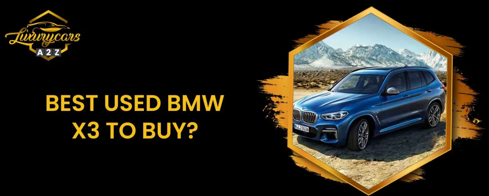 La migliore BMW X3 usata da comprare