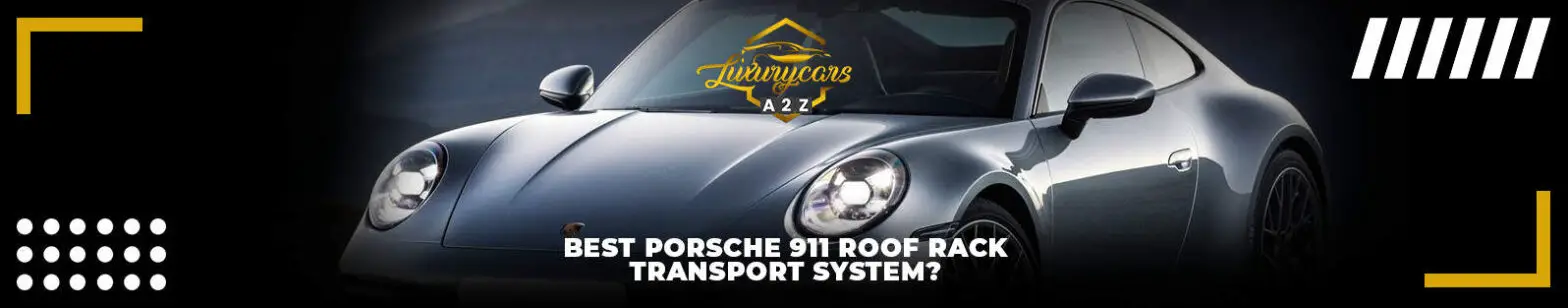 Miglior sistema di trasporto portapacchi Porsche 911