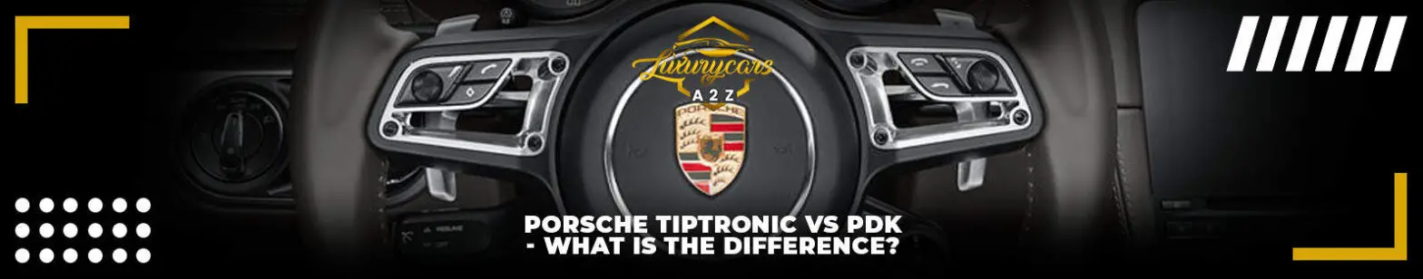 Porsche Tiptronic vs. PDK - qual è la differenza?