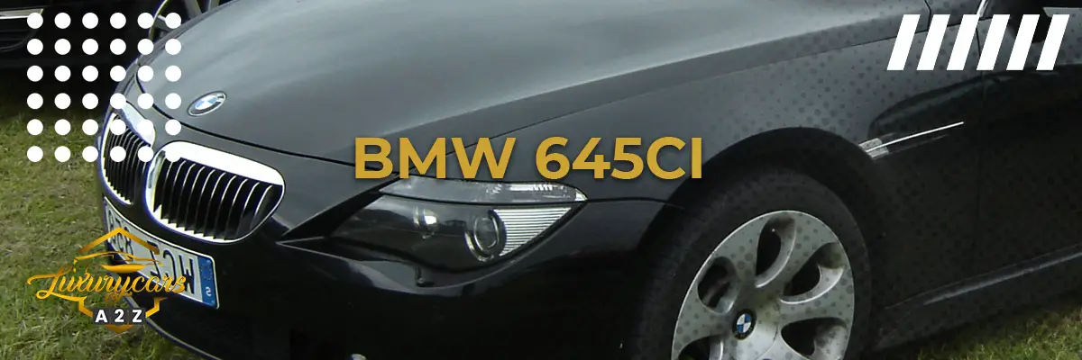 BMW 645ci