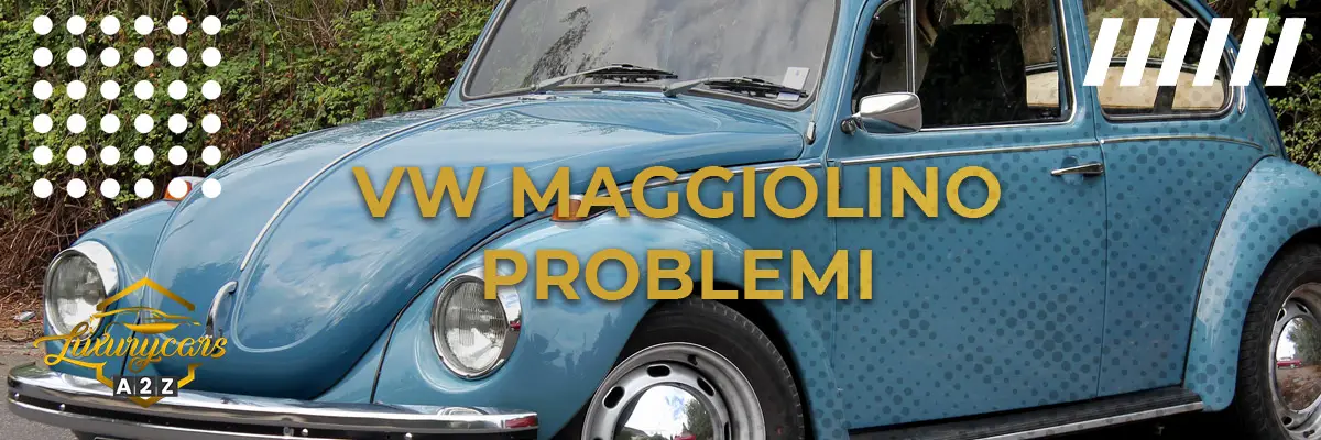VW Maggiolino Problemi