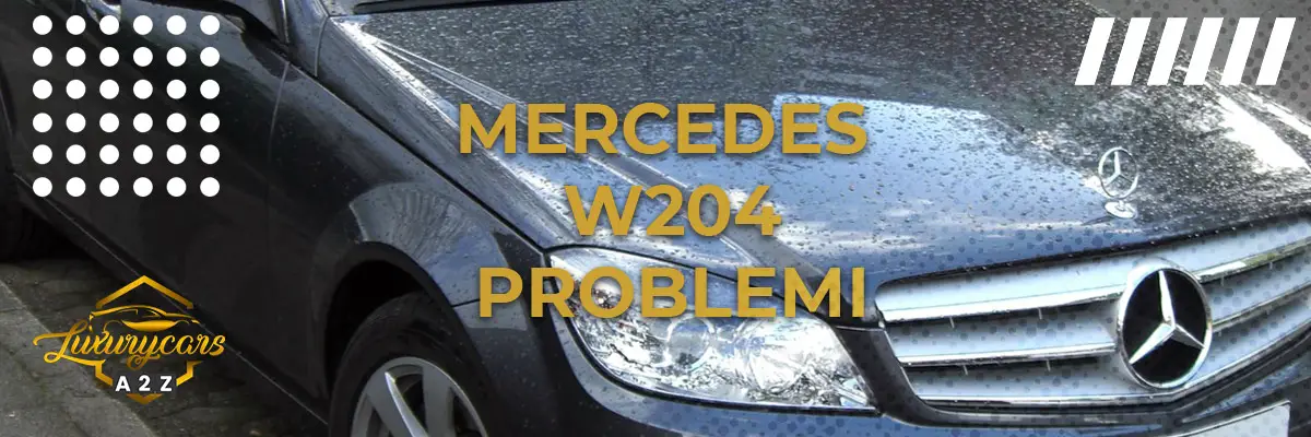 Mercedes W204 Problemi