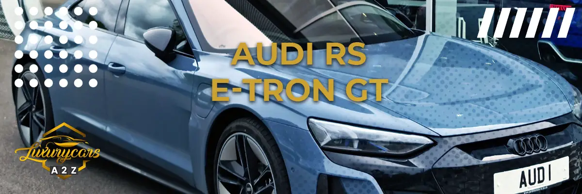 Audi RS e-Tron GT è una buona auto?