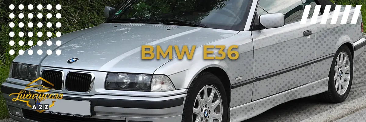 La BMW E36 è una buona auto?