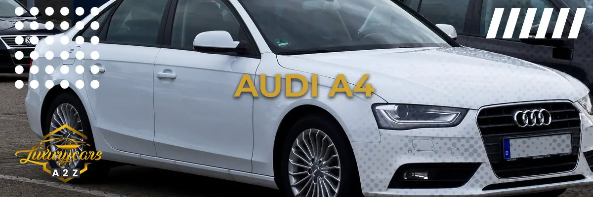 L'anno migliore per l'Audi A4