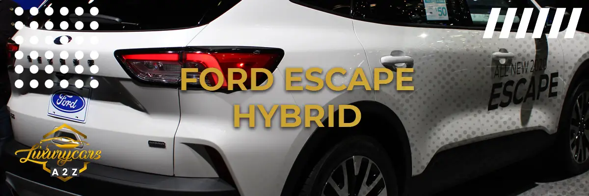 Problemi della Ford Escape ibrida