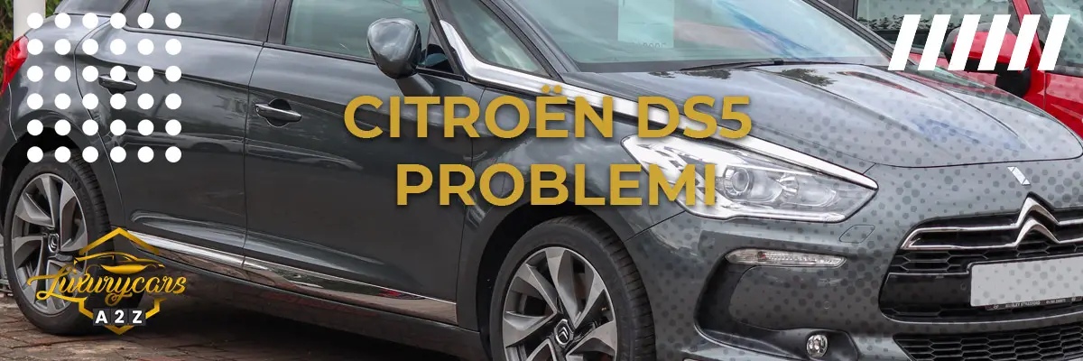 Citroën DS5 problemi & difetti