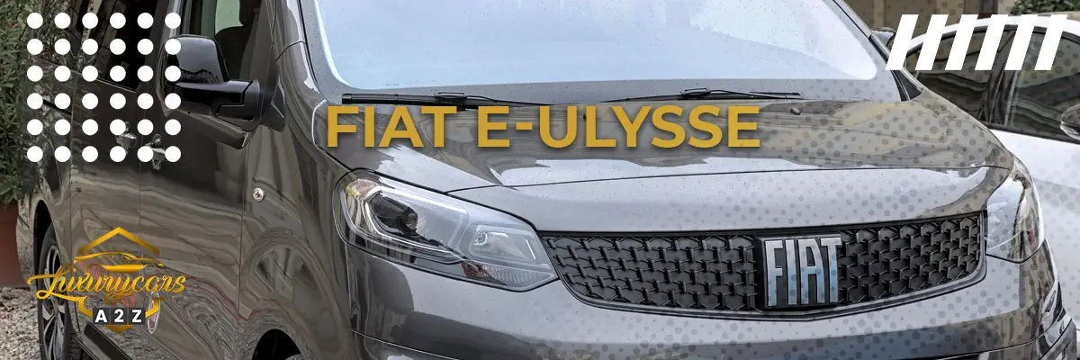 La Fiat e-Ulysee è una buona auto?