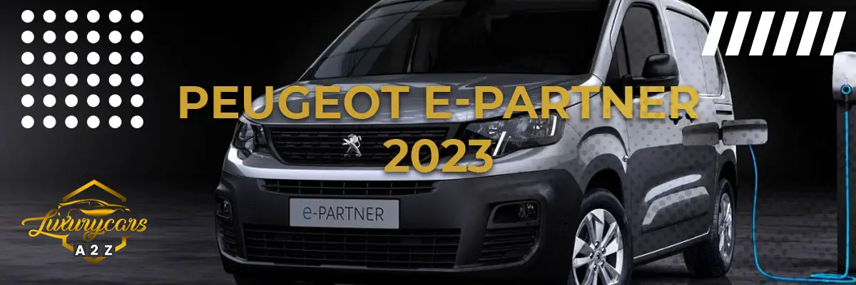 Peugeot e-Partner 2023