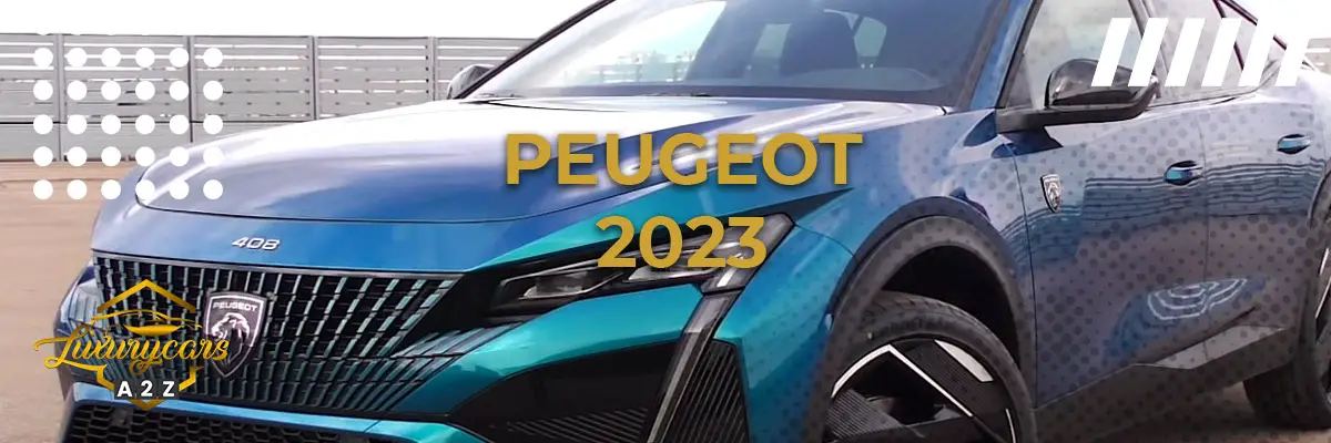 nuovi modelli Peugeot 2023