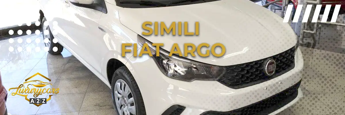Auto simili a Fiat Argo